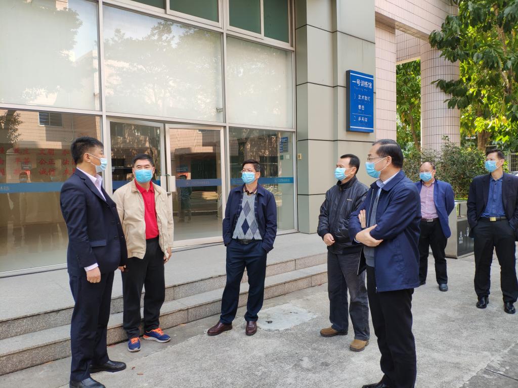 與綠化保潔公司了解復工復產情況